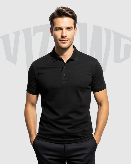 Black Premium Polo